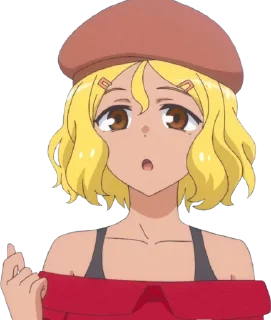 😧 emoji Ijiranaide, Nagatoro-san ➜ @animee_stickers Telegram sticker 21 of 40