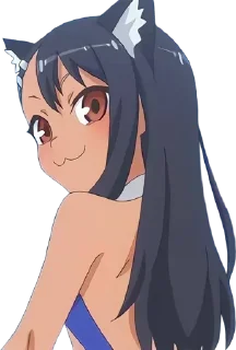🤓 emoji Ijiranaide, Nagatoro-san ➜ @animee_stickers Telegram sticker 13 of 40