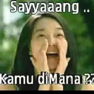 Sticker from random memek