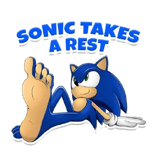 😴 emoji SONIC Telegram sticker 15 of 15