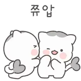 🤍 emoji ㅤㅤ         @stikie   및   @paaci Telegram sticker 22 of 24