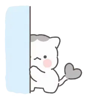 🤍 emoji ㅤㅤ         @stikie   및   @paaci Telegram sticker 15 of 24