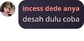 Sticker from incess dd anya