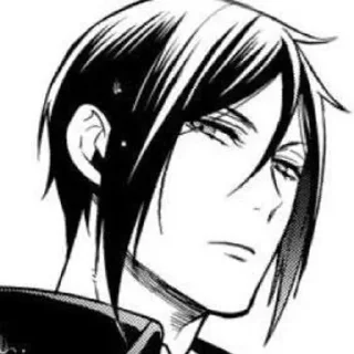 🪱 emoji Sebastian Michaelis Telegram sticker 7 of 80