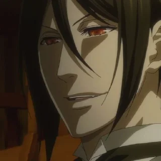 🪱 emoji Sebastian Michaelis Telegram sticker 20 of 80