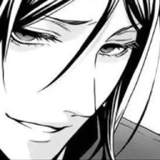 🪱 emoji Sebastian Michaelis Telegram sticker 10 of 80