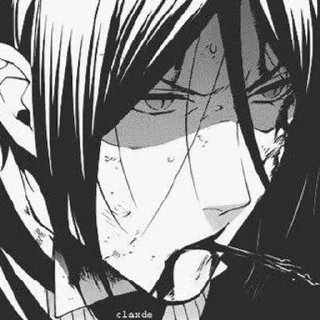 🪱 emoji Sebastian Michaelis Telegram sticker 8 of 80