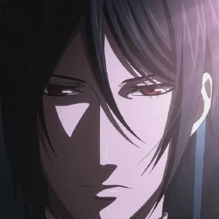 🪱 emoji Sebastian Michaelis Telegram sticker 22 of 80