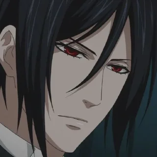 🪱 emoji Sebastian Michaelis Telegram sticker 21 of 80