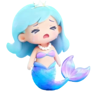 🧸 emoji Mayie ratu mermaid Telegram sticker 10 of 30
