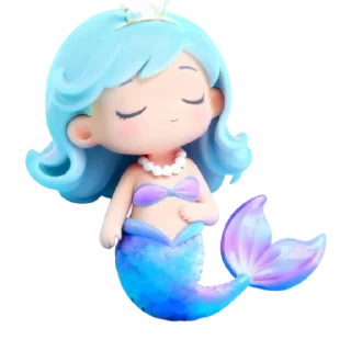 🧸 emoji Mayie ratu mermaid Telegram sticker 11 of 30