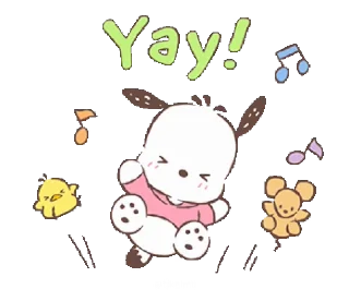 Sticker from Pochacco Alv @tikelmu