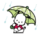 ☔ emoji Pochacco Telegram sticker 5 of 43
