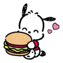 😋 emoji Pochacco Telegram sticker 7 of 43