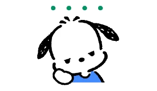 Sticker from Pochacco @thisnonomine