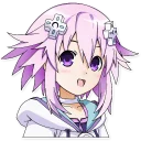 Sticker from Neptune (Hyperdimension Neptunia)