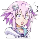 Sticker from Neptune (Hyperdimension Neptunia)