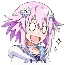 Sticker from Neptune (Hyperdimension Neptunia)