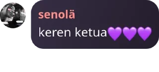 💜 emoji kecak ( kece n cakep ) 😎😎🔥� pack by @QuotLyBot Telegram sticker 22 of 46