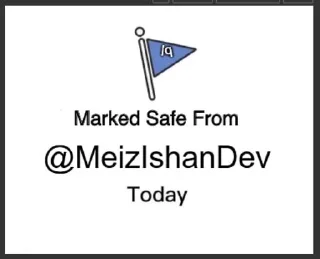 Sticker from @MeizIshanDev's Gay memes pack