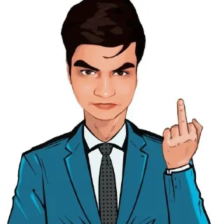 🖕 emoji @meizIshanDev's kang pack Vol.1 Telegram sticker 19 of 62