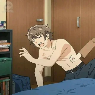 Sticker from Sakuta Azusagawa