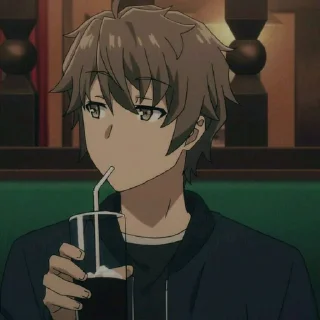 Sticker from Sakuta Azusagawa