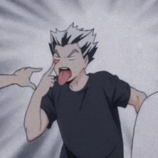 😝 emoji Bokuto Telegram sticker 6 of 39