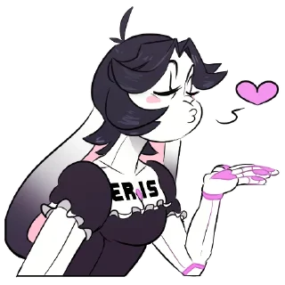 😚 emoji Eris Android Telegram sticker 20 of 119
