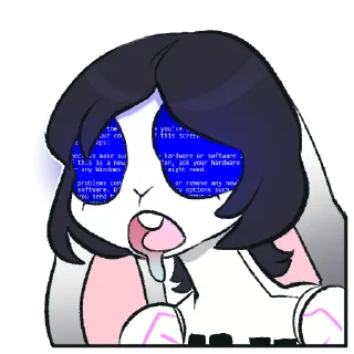 😱 emoji Eris Android Telegram sticker 5 of 119