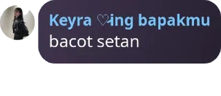 🖕 emoji Keyra butuh bule Telegram sticker 6 of 33