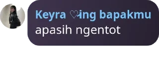 🖕 emoji Keyra butuh bule Telegram sticker 2 of 33