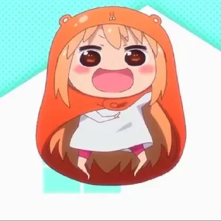 Sticker from Umaru-chan @Moontelaxx