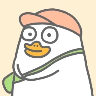 💨 emoji Duck Duck by @susuimut Telegram sticker 8 of 69