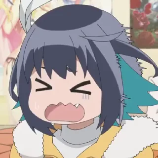 😩 emoji @AnimeHDGifs 16bitセンセーション ANOTHER LAYER Telegram sticker 18 of 41