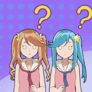 ❓ emoji @AnimeHDGifs 16bitセンセーション ANOTHER LAYER Telegram sticker 20 of 41