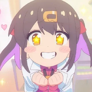 🤩 emoji ╹Onimai▽ @Fushigur0_Megumi ╹ Telegram sticker 14 of 80
