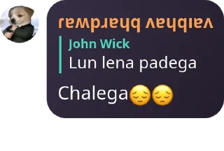 😔 emoji John Wick :: @MerissaRobot Telegram sticker 14 of 21