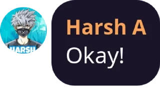 Sticker from Harsh A. Official Pack