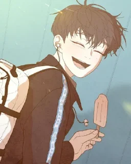 🍦 emoji @KAYRU_QUEEN BOY ANIME Telegram sticker 16 of 20