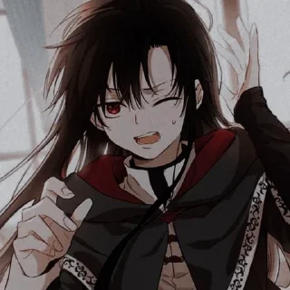 😈 emoji Lucas dark ーׁ̫ׅ @elshinhere @virtualkudankmu Telegram sticker 21 of 45