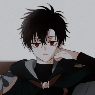 😈 emoji Lucas dark ーׁ̫ׅ @elshinhere @virtualkudankmu Telegram sticker 7 of 45
