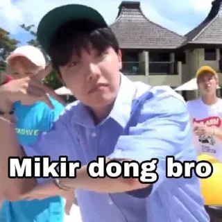 😉 emoji BTS meme by @memestikerkpop Telegram sticker 12 of 44