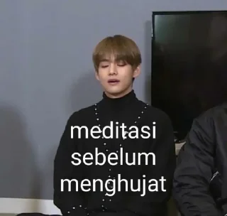 😉 emoji BTS meme by @memestikerkpop Telegram sticker 6 of 44