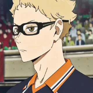 🏐 emoji ˑ ִ ֗ ¡ tsukishima ᵎ ˖࣪ @sweetymills ₊˚･ Telegram sticker 14 of 70