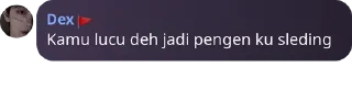 Sticker from dex said