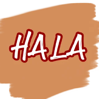 Sticker from basta words