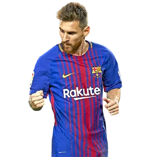 💋 emoji MESSI Telegram sticker 5 of 9