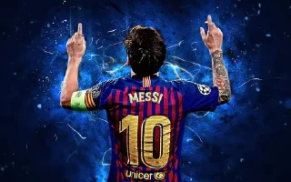 😘 emoji MESSI Telegram sticker 9 of 9