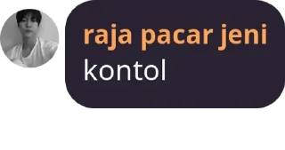 Sticker from raja (eja) anak abi umi